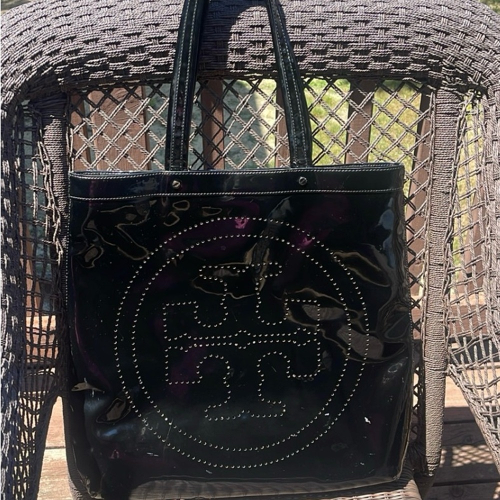 Tory Burch Patent Leather tote bag